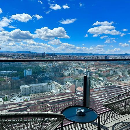 Luxury Penthouse I Rooftop Pool I Self Check-In Vídeň Exteriér fotografie