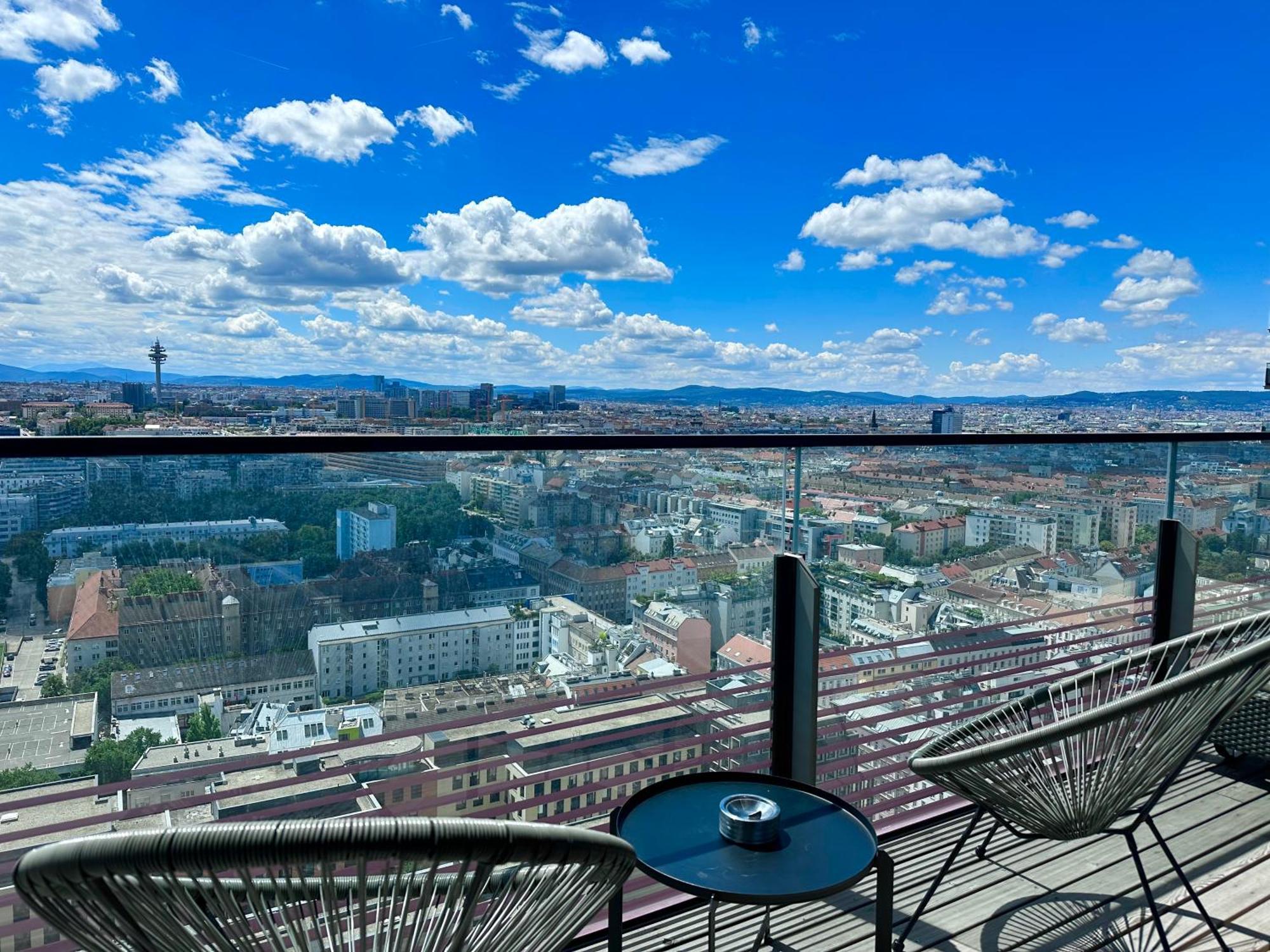 Luxury Penthouse I Rooftop Pool I Self Check-In Vídeň Exteriér fotografie